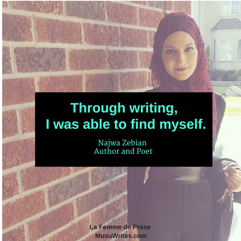 Mind Platter: My discussion with Author Najwa Zebian.
