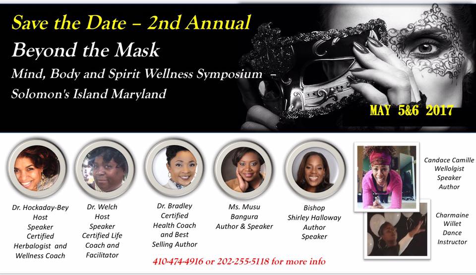 Beyond the Mask wellness symposium flyer 2017